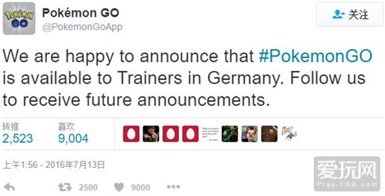 Pokemon GO今日要闻：