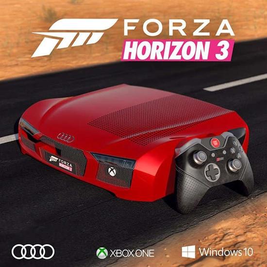 微软推跑车版Xbox One：全球限量仅三台