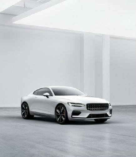 Polestar首款车型Polestar 1。（公司供图）